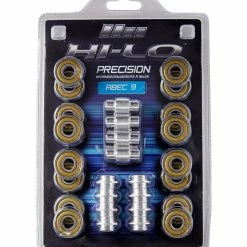 BAUER HI-LO ABEC 9 608 ROLLER HOCKEY BEARINGS