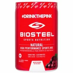 BIOSTEEL NATURAL HIGH PERFORMANCE SPORTS DRINK - MIXED BERRY 315g