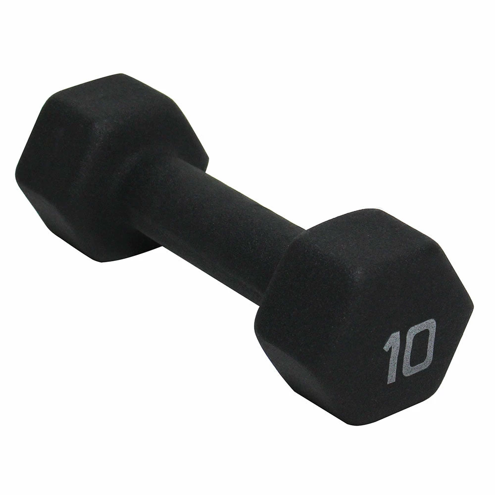 CAP BARBELL 10 LB NEOPRENE DUMBBELL 3 CAP BARBELL 10 LB NEOPRENE DUMBBELL