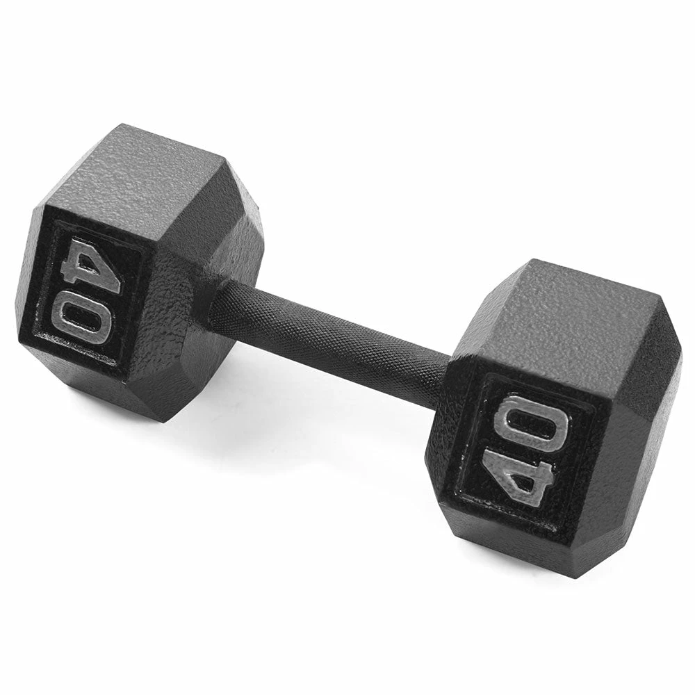 CAP BARBELL 40 LB HEX DUMBBELL 3 CAP BARBELL 40 LB HEX DUMBBELL