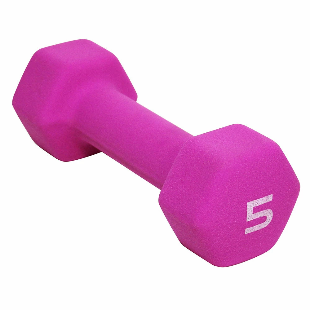 CAP BARBELL 5 LB NEOPRENE DUMBBELL 3 CAP BARBELL 5 LB NEOPRENE DUMBBELL